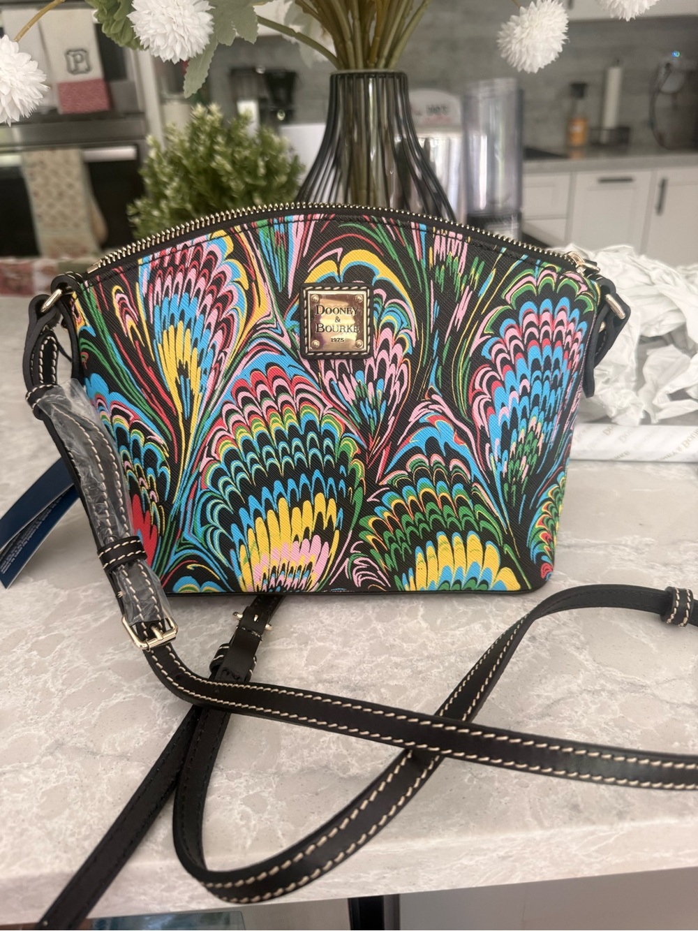 Dooney and Bourke plumes suki crossbody